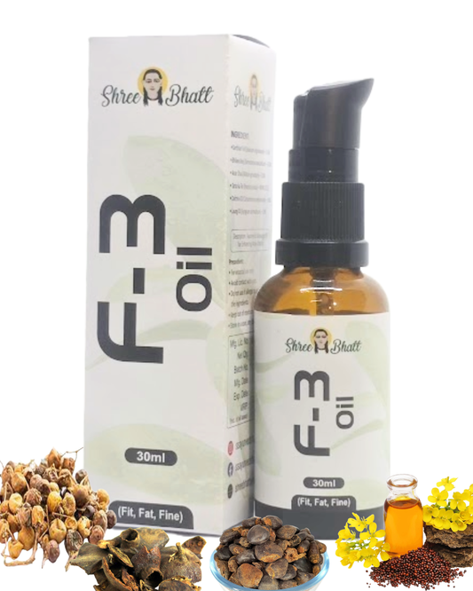 ShreeBhatt F-3 Oil (Fit, Fat, Fine)