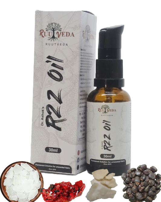 RootVeda R2Z Oil – Ayurvedic Solution for Unwanted Hair