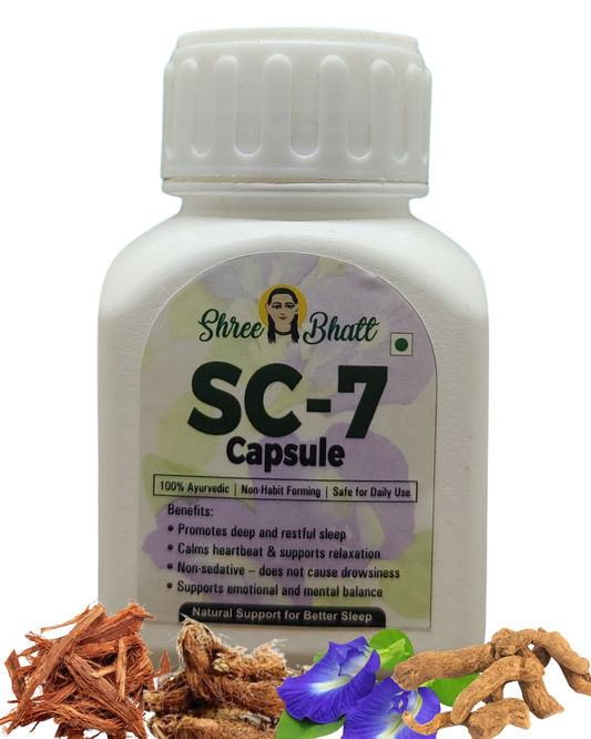 Shreebhatt SC-7 - Natural Support for Better Sleep