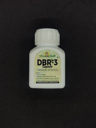 ShreeBhatt DBR-3 Capsule - Supports blood sugar balance and metabolic wellness