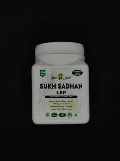 Shreebhatt Sukh Sadhan Lep - Natural Relief For Period Pain