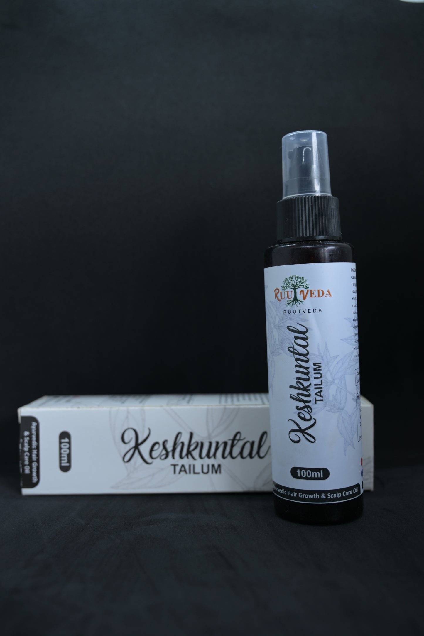 RootVeda Keshkuntal Tailum -  For Hair Fall, Dandruff & Stronger Roots