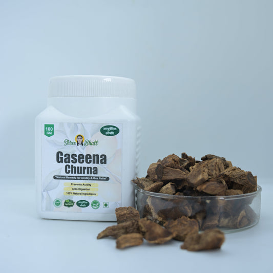 Shreebhatt Gaseena Churna - Natural Remedy for  Acidity & Gas Relief