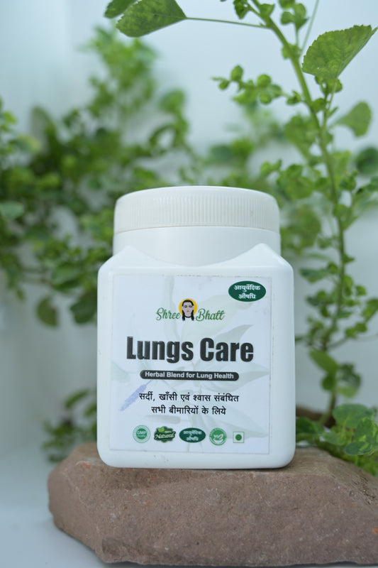 Shreebhatt Lungs Care - Herbal Blend for Lung Health