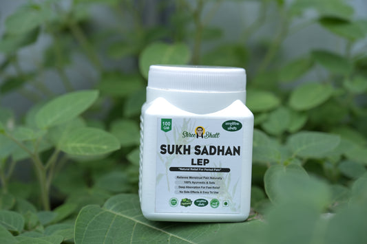 Shreebhatt Sukh Sadhan Lep - Natural Relief For Period Pain