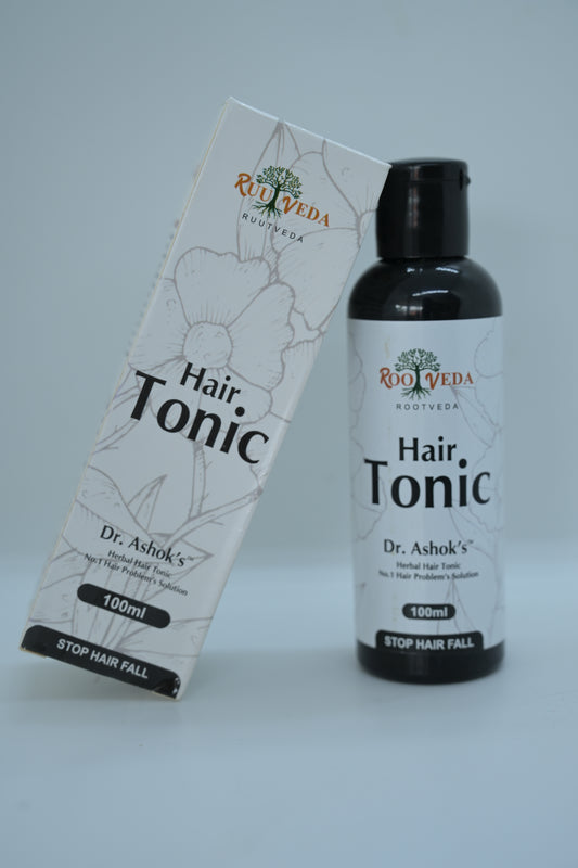 RootVeda Hair Tonic - No.1 Ayurvedic Solution for Hair Fall & Dandruff