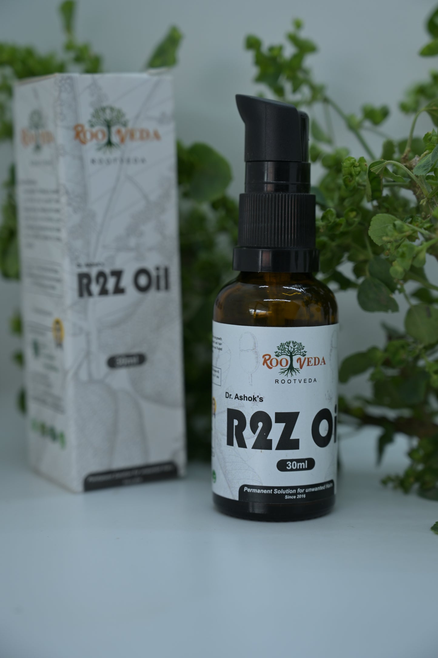 RootVeda R2Z Oil – Ayurvedic Solution for Unwanted Hair