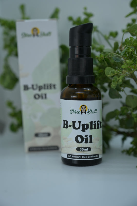 ShreeBhatt B-Uplift Oil – Ayurvedic Breast Uplifting & Firming Massage Oil, 30 ml