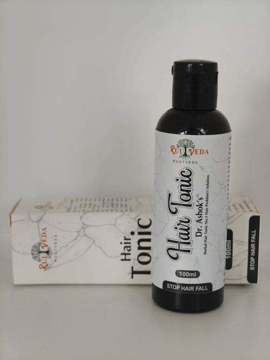 RuutVeda Hair Tonic - No.1 Ayurvedic Solution for Hair Fall & Dandruff