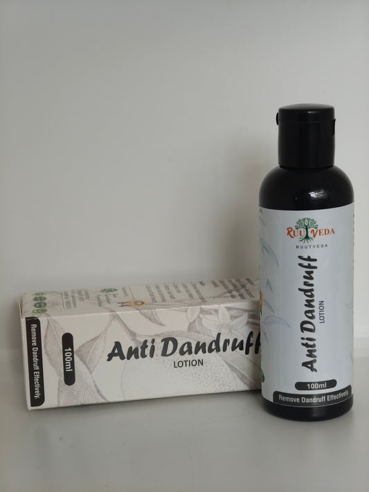 RuutVeda Anti-Dandruff Lotion - for a Dandruff-Free, Healthy Scalp