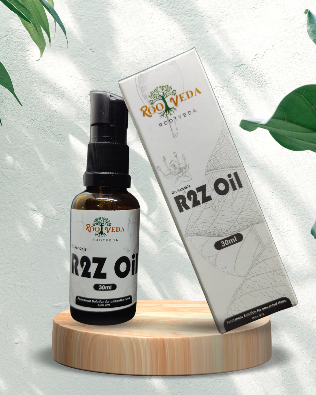RootVeda R2Z Oil – Ayurvedic Solution for Unwanted Hair
